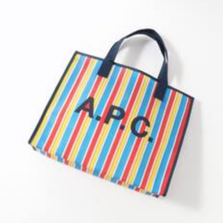 アーペーセー(A.P.C)の新品 A.P.C. トートバッグ  ストライプ(トートバッグ)