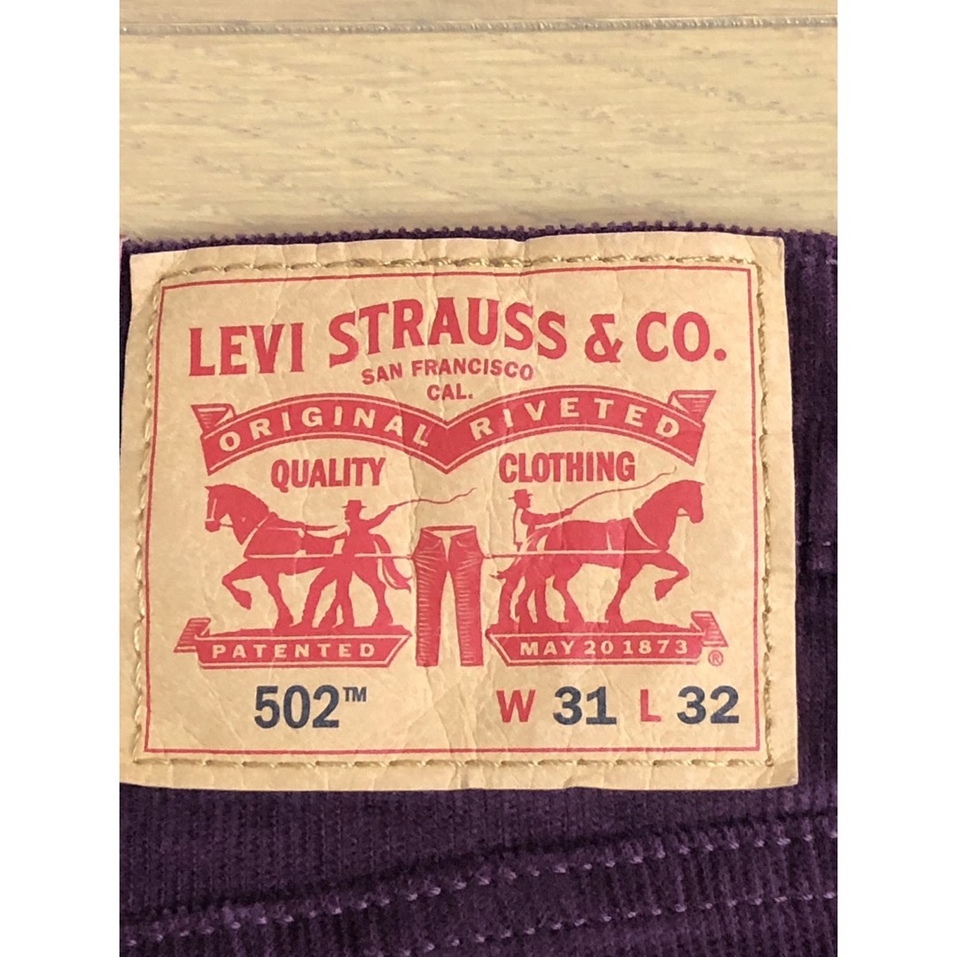 Levi's(リーバイス)のLevi's 502 TAPER WINETASTING CORDUROY メンズのパンツ(デニム/ジーンズ)の商品写真