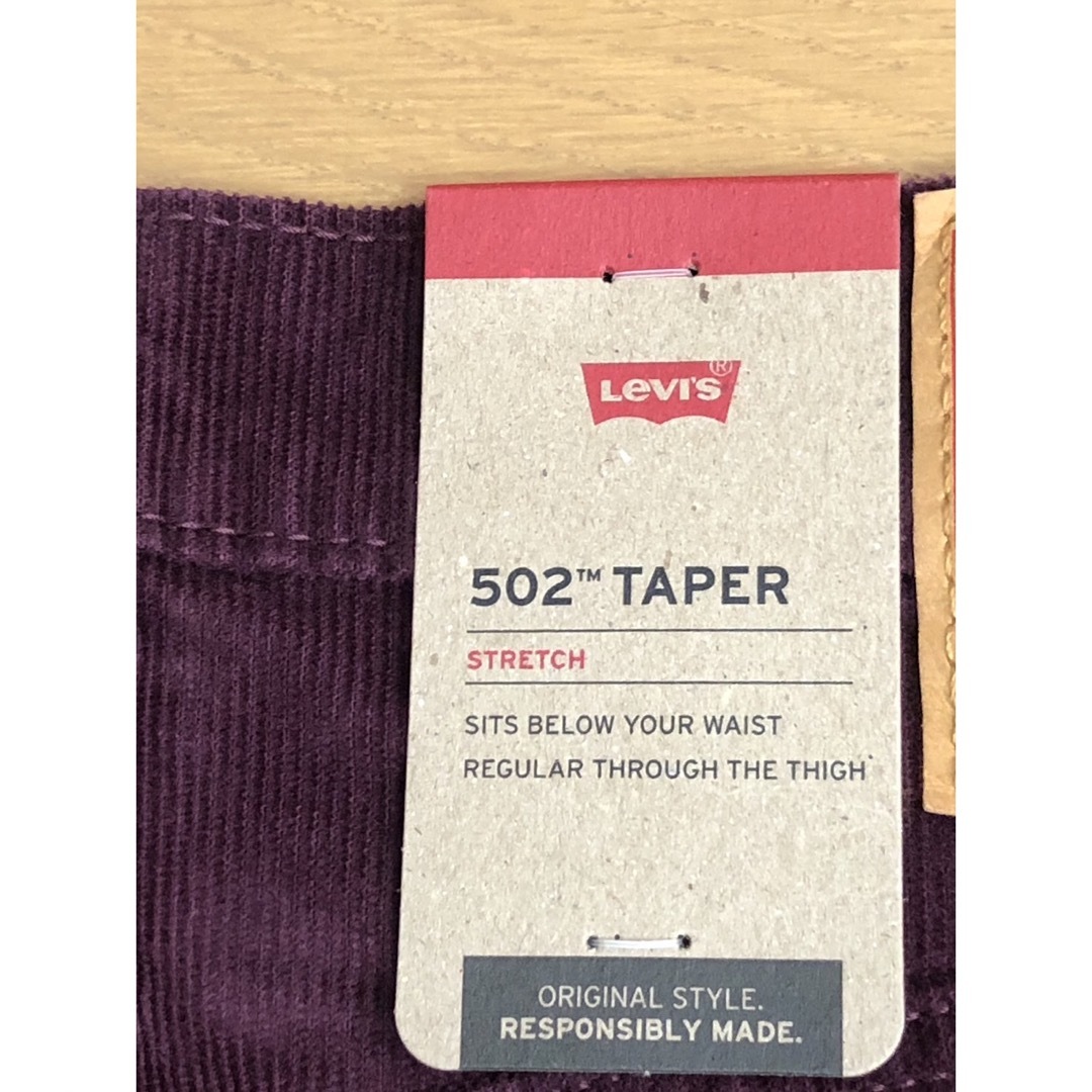 Levi's(リーバイス)のLevi's 502 TAPER WINETASTING CORDUROY メンズのパンツ(デニム/ジーンズ)の商品写真