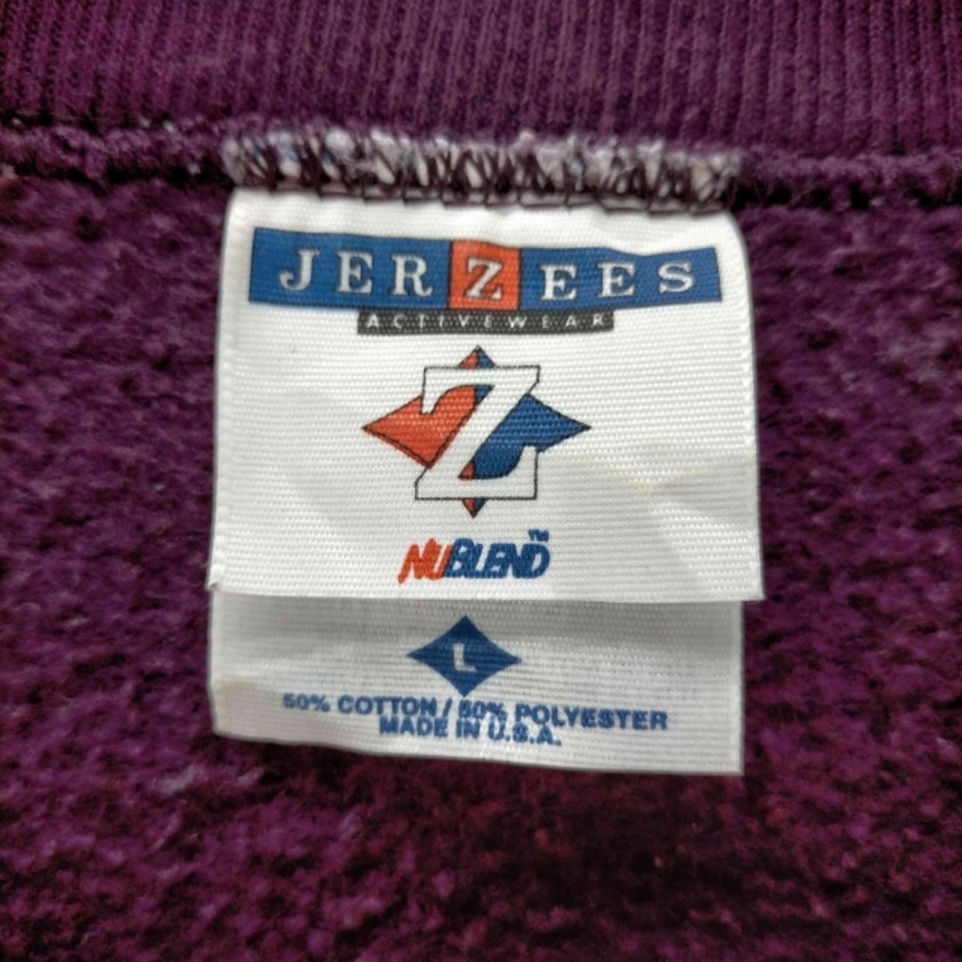 JERZEES(ジャージーズ)のJERZEES(ジャージーズ) USA製 チェックシャツドッキングスウェット レディースのトップス(トレーナー/スウェット)の商品写真