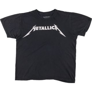 古着 METALLICA メタリカ バンドTシャツ バンT メンズL /eaa432379(Tシャツ/カットソー(半袖/袖なし))