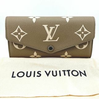 ルイヴィトン(LOUIS VUITTON)のルイヴィトン ポルトフォイユ・サラNM 長財布 ベージュM81049(財布)