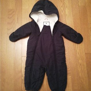 プチバトー(PETIT BATEAU)のPETIT BATEAU プチバトー カバーオール 18m(カバーオール)