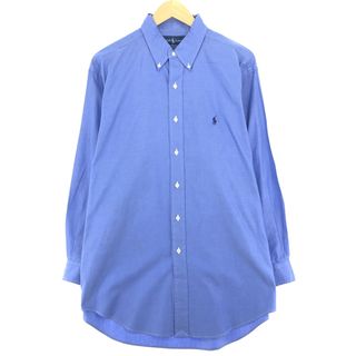 ラルフローレン(Ralph Lauren)の古着 ラルフローレン Ralph Lauren YARMOUTH 長袖 ボタンダウンシャツ メンズXL /eaa444306(シャツ)