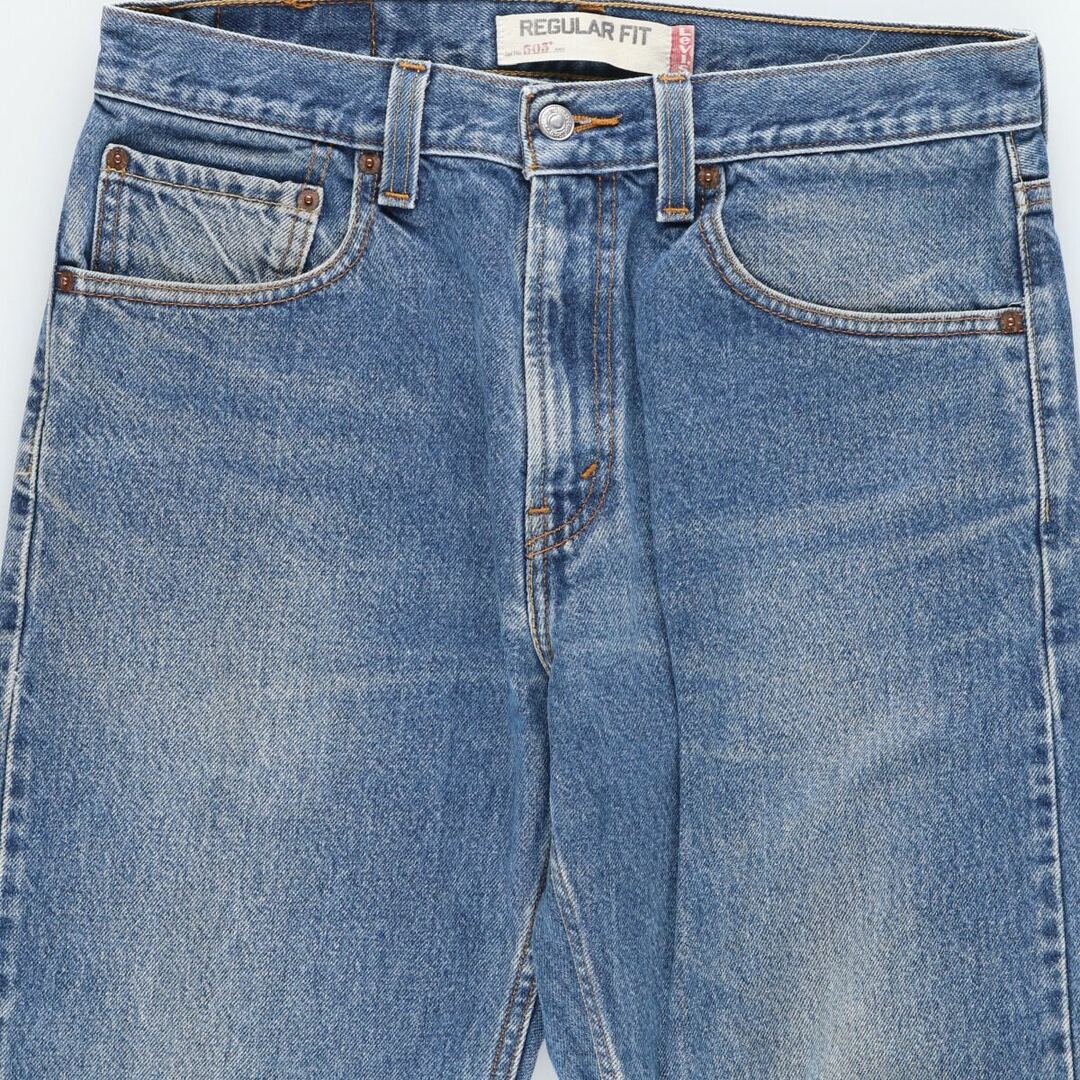 Levi's(リーバイス)の古着 リーバイス Levi's 505 REGULAR FIT テーパードデニムパンツ メンズw33 /eaa444401 メンズのパンツ(デニム/ジーンズ)の商品写真