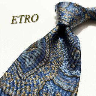 エトロ(ETRO)の激レア★【極美品】エトロ ネクタイ ペイズリー柄 シルク イタリア製(ネクタイ)