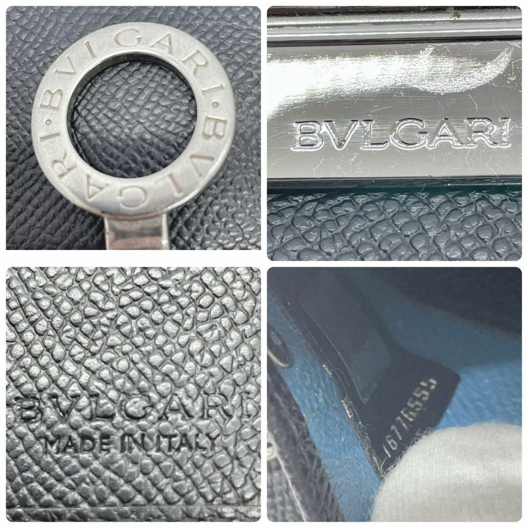 BVLGARI(ブルガリ)の【極美品】 BVLGARI  キーケース　6連　ブラック　レザー レディースのファッション小物(キーケース)の商品写真