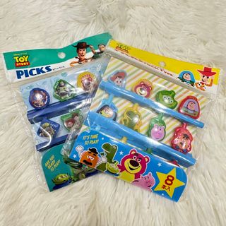 ディズニー(Disney)の新品未開封◇ トイストーリー お弁当 ピック フォークピック 2個セット(弁当用品)