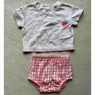 ギャップキッズ(GAP Kids)のGAP セットアップ　いちご柄(Ｔシャツ)