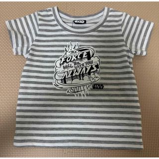 ディズニー(Disney)の【STARWARS スターウォーズ】ボーイズ ボーダー半袖 プリントTシャツ90(Tシャツ/カットソー)