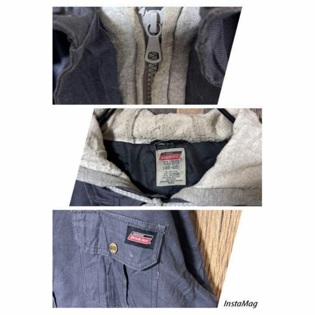 Dickies(ディッキーズ)のディッキーズ メンズ ロゴ ブルゾン グレー XL USA古着 長袖 ジャケット メンズのジャケット/アウター(ブルゾン)の商品写真