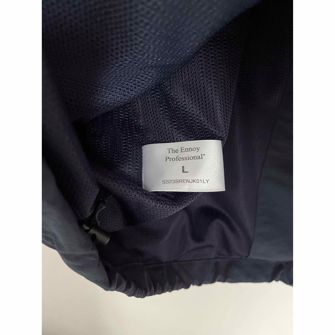 1LDK SELECT(ワンエルディーケーセレクト)のENNOY スタイリスト私物  Nylon Jacket Navy Blue メンズのジャケット/アウター(ナイロンジャケット)の商品写真