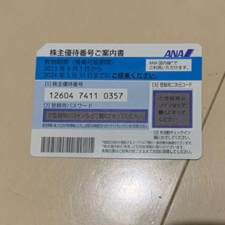 エーエヌエー(ゼンニッポンクウユ)(ANA(全日本空輸))のANA株主優待券(航空券)