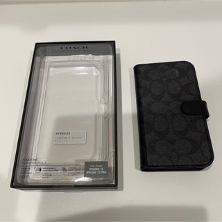 COACH - iPhone12 COACH 手帳型iPhoneケース　箱付き