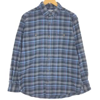 カーハート(carhartt)の古着 カーハート Carhartt 長袖 ボタンダウン ライトネルチェックシャツ メンズL /eaa440472(シャツ)