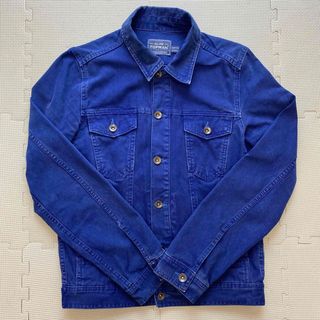 トップマン(TOPMAN)の【美品】TOPMAN デニムジャケット　ブルージャケット S(Gジャン/デニムジャケット)