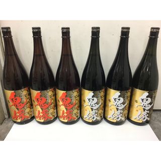 【母の日ギフト】★★ 鬼嫁　麦 / 芋焼酎 ★★ １.８Ｌ ２種６本セット(焼酎)