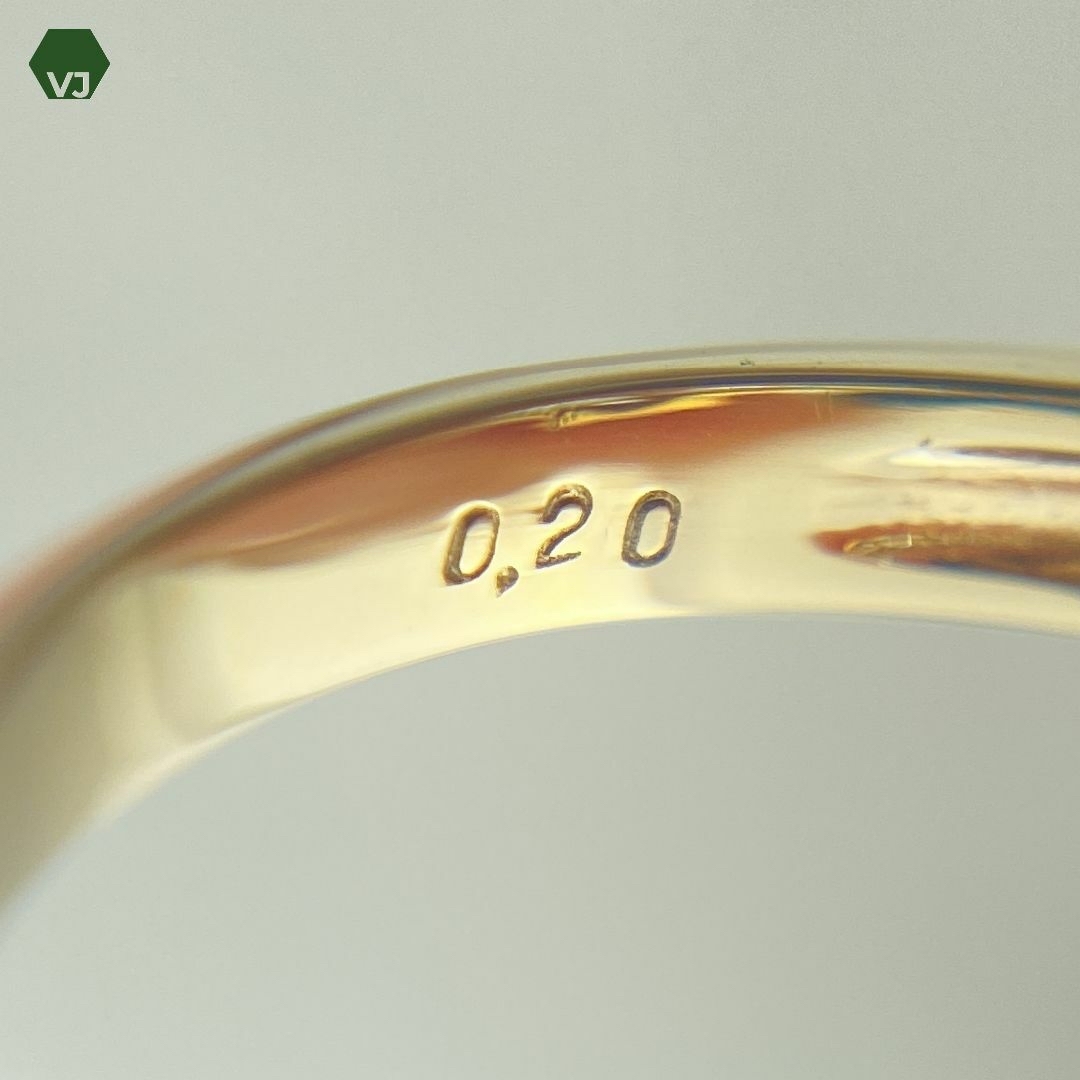 【26-05】 グリーンアメジスト  ダイヤ　リング　2.13ctD0.21ct レディースのアクセサリー(リング(指輪))の商品写真