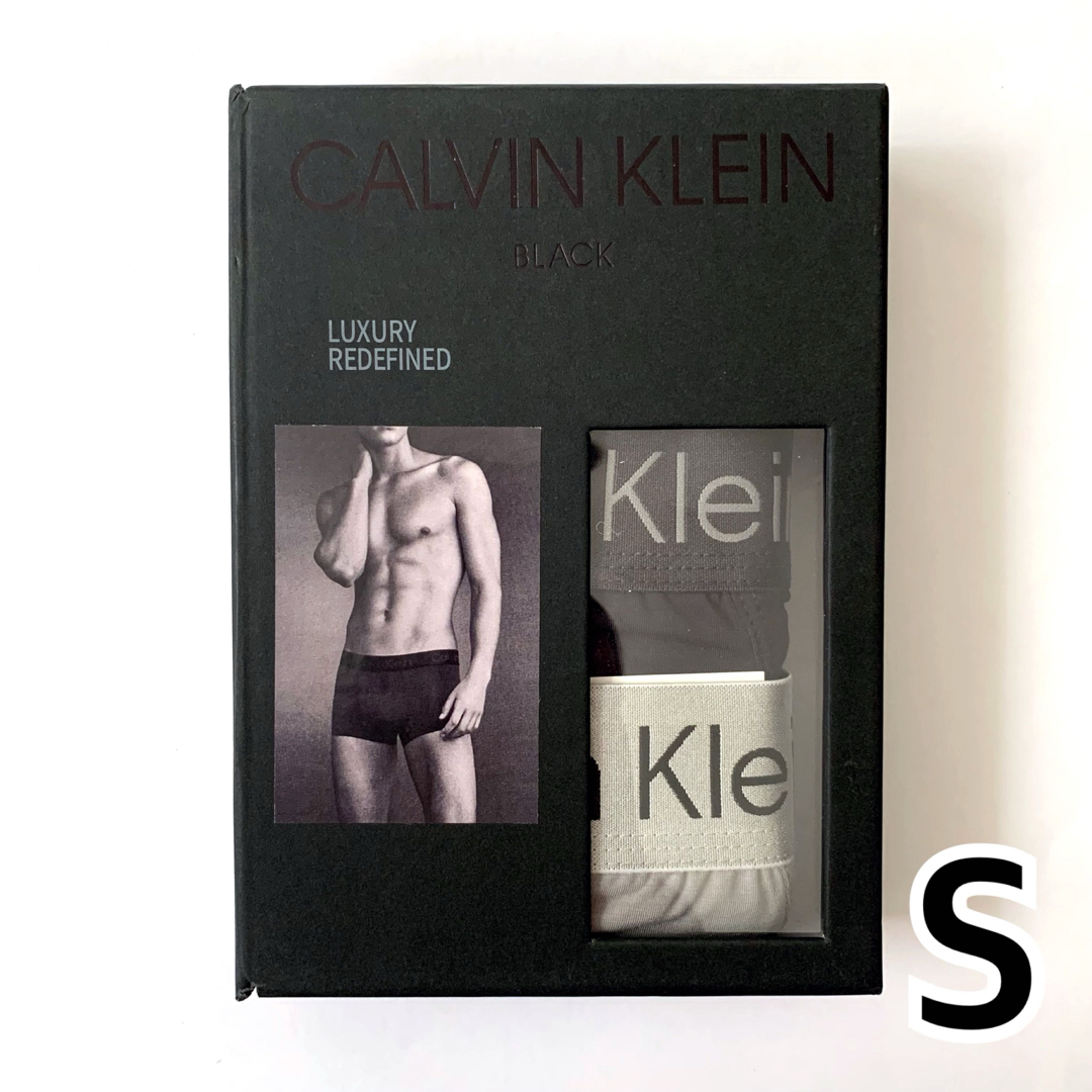 Calvin Klein(カルバンクライン)のCalvin Klein ボクサーパンツ BLACK Sサイズ 3枚セット メンズのアンダーウェア(ボクサーパンツ)の商品写真