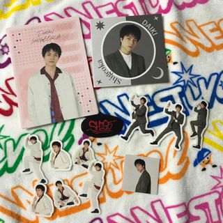 ジャニーズウエスト(ジャニーズWEST)の【未使用】WEST. 重岡大毅 フレークシール メモ帳 2021年 2022年(アイドルグッズ)