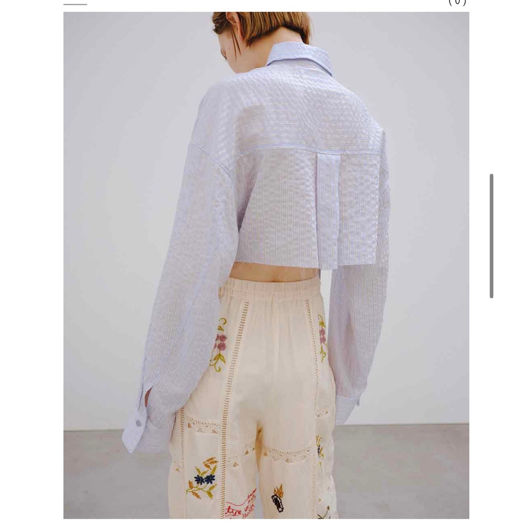 TODAYFUL(トゥデイフル)のEmbroidery Patchwork Trousers  36 レディースのパンツ(カジュアルパンツ)の商品写真