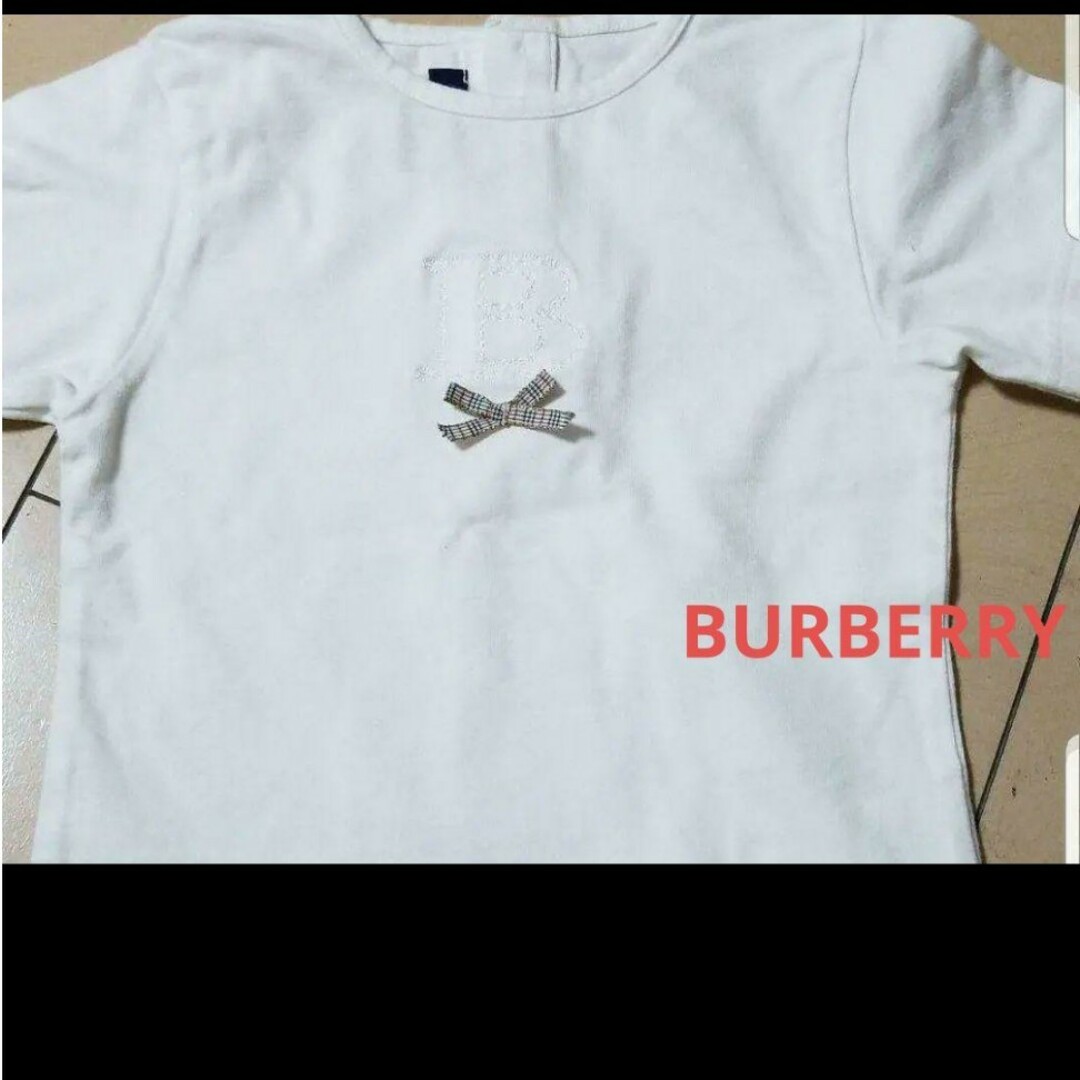 BURBERRY(バーバリー)のBURBERRY バーバリー Tシャツ ノバチェック キッズ/ベビー/マタニティのキッズ服女の子用(90cm~)(Tシャツ/カットソー)の商品写真