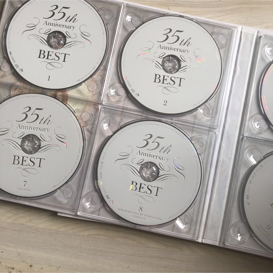 少年隊 35th Anniversary BEST 完全受注生産限定盤 開封未使 エンタメ/ホビーのDVD/ブルーレイ(ミュージック)の商品写真