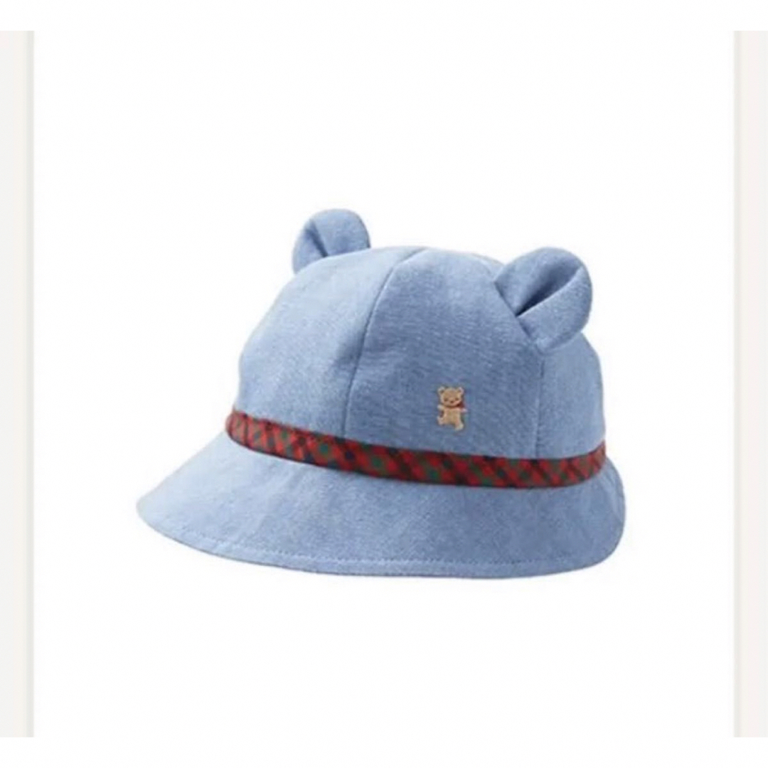 familiar(ファミリア)のファミリア　クマ耳帽子　45〜47 キッズ/ベビー/マタニティのこども用ファッション小物(帽子)の商品写真
