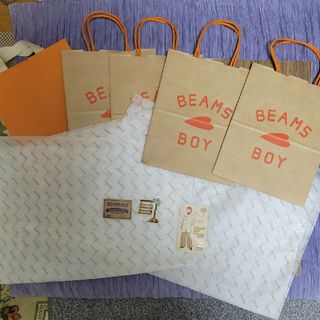 ビームス(BEAMS)のBEAMSBOY 紙袋　ステッカー等付き(その他)