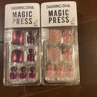 新品！DASHING DIVA ダッシングディバフット MAGIC PRESS(つけ爪/ネイルチップ)