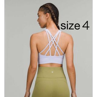 ルルレモン(lululemon)の新品ルルレモンFree To Be Serene Bra Long Line,４(ヨガ)