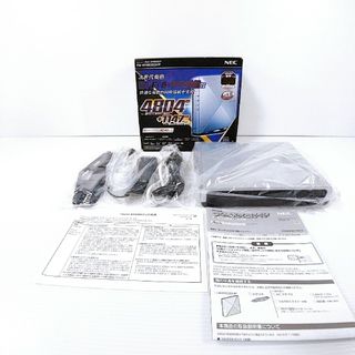 【美品】NEC 無線LANルーター　PA-WX6000HP