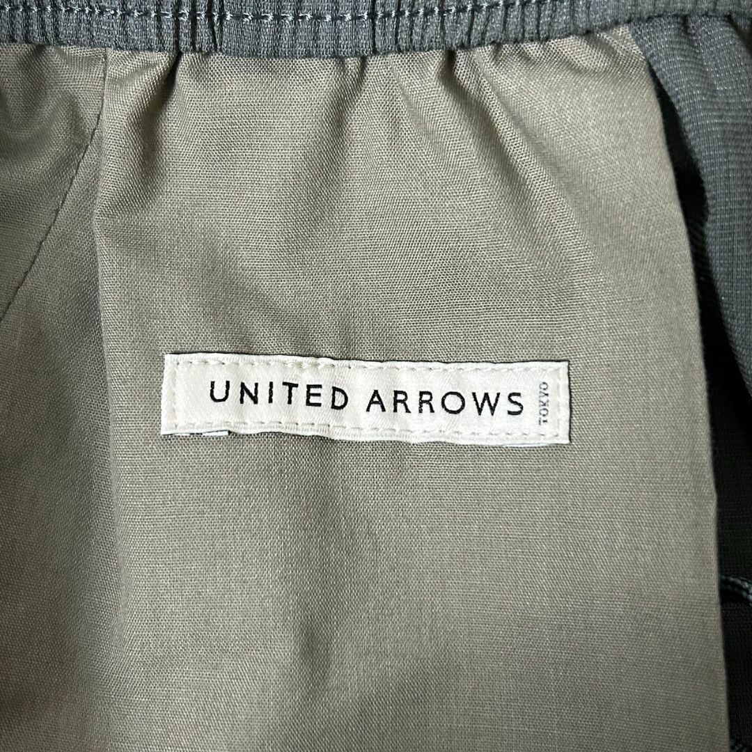 UNITED ARROWS(ユナイテッドアローズ)のユナイテッドアローズ ポリエステル リネン 1プリーツ イージーパンツ L メンズのパンツ(その他)の商品写真