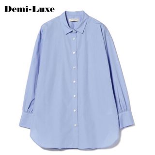 Demi-Luxe BEAMS - 未使用 Demi-Luxe BEAMS / バック ギャザー シャツ