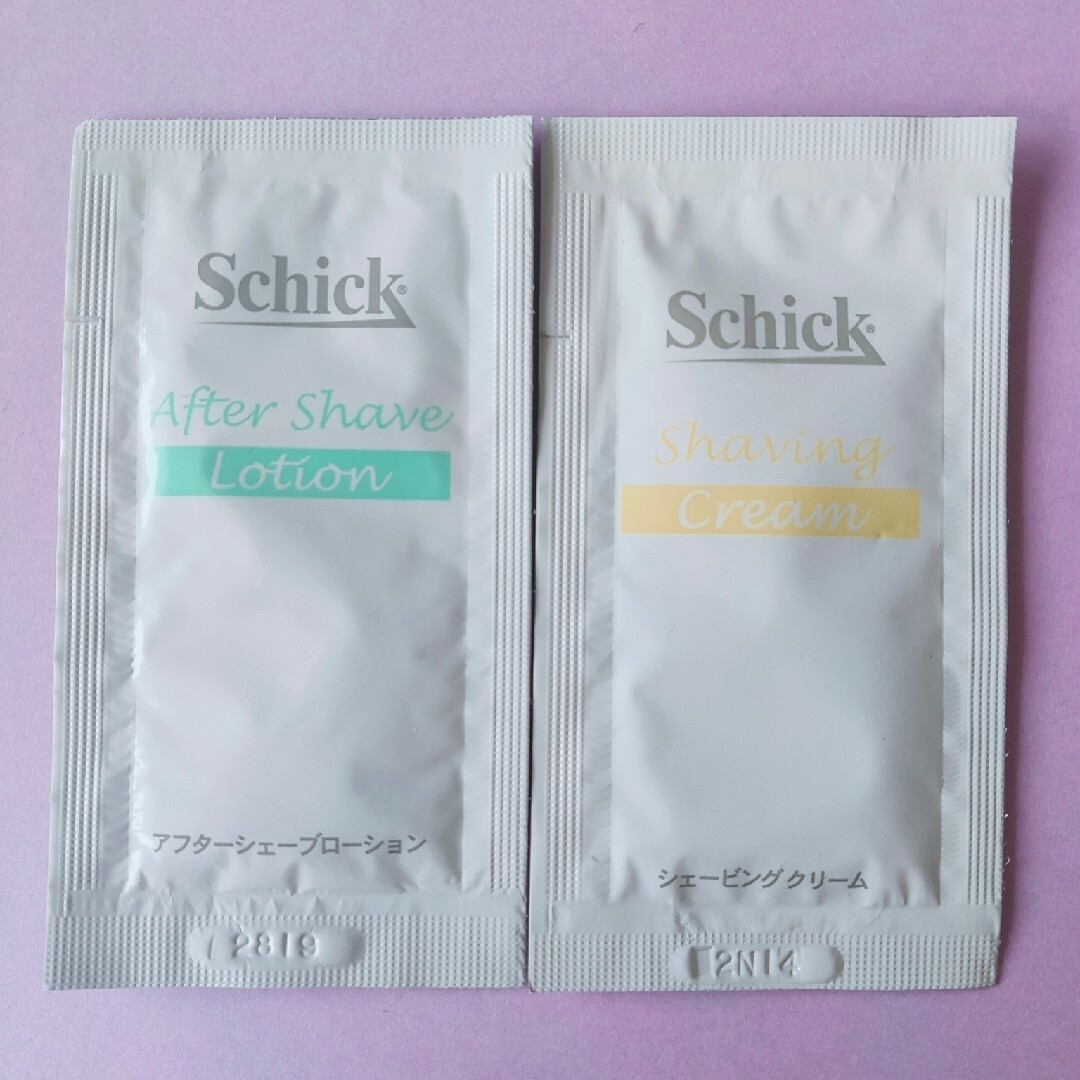 Schick シック シェービングクリーム ローション 業務用 出張用 コスメ/美容のシェービング(シェービングローション)の商品写真