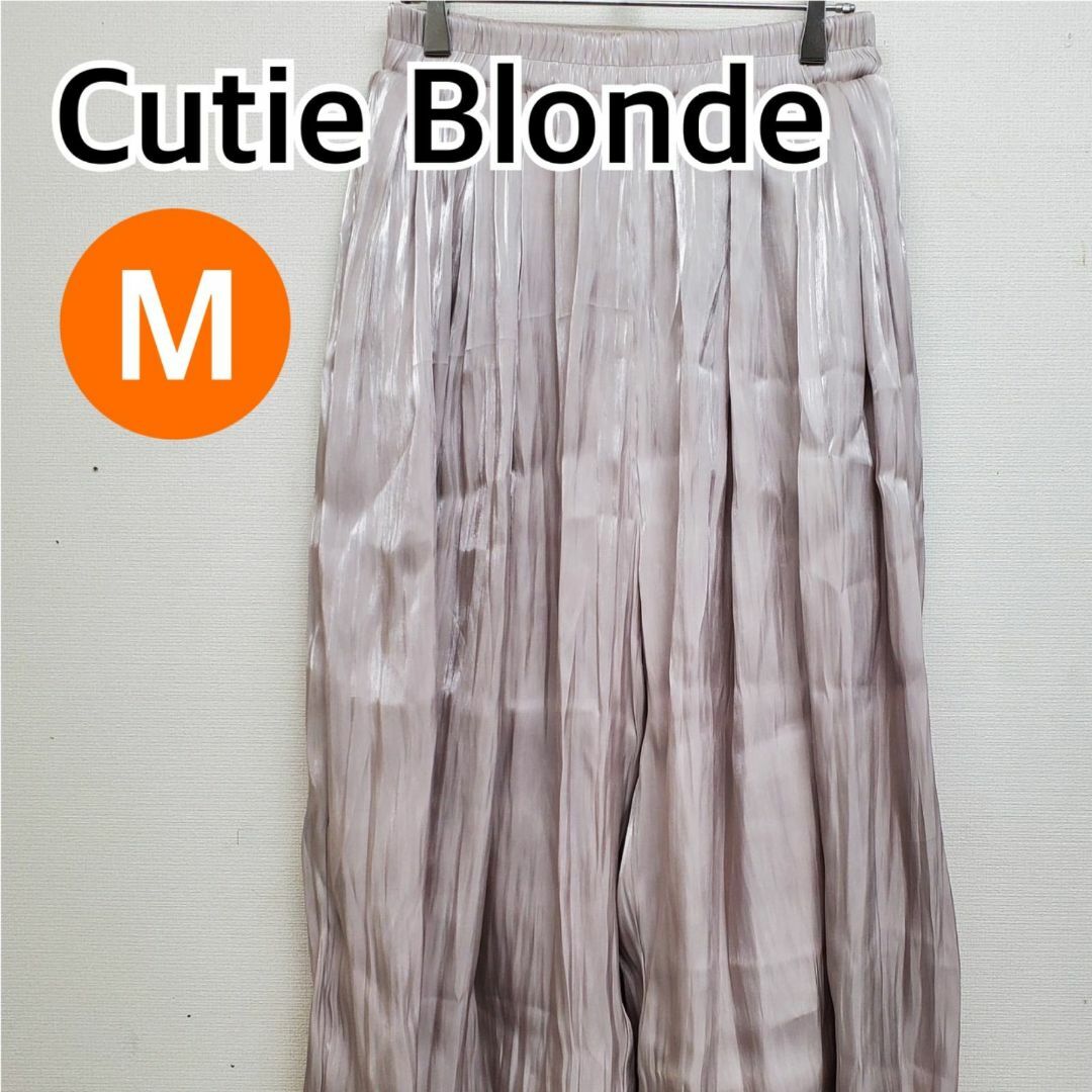 Cutie Blonde(キューティーブロンド)の【新品】Cutie Blonde スカンツ ガウチョパンツ Mサイズ【CB28】 レディースのスカート(ロングスカート)の商品写真