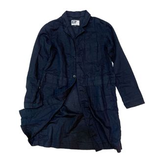 Engineered Garments リネン ショップコート ラボシャツ 黒