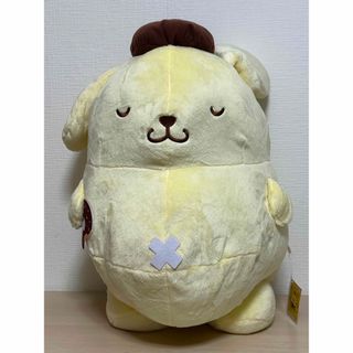 ポムポムプリン(ポムポムプリン)のポムポムプリン まんぷく！ごろ寝超超BIG  DXぬいぐるみ(ぬいぐるみ)