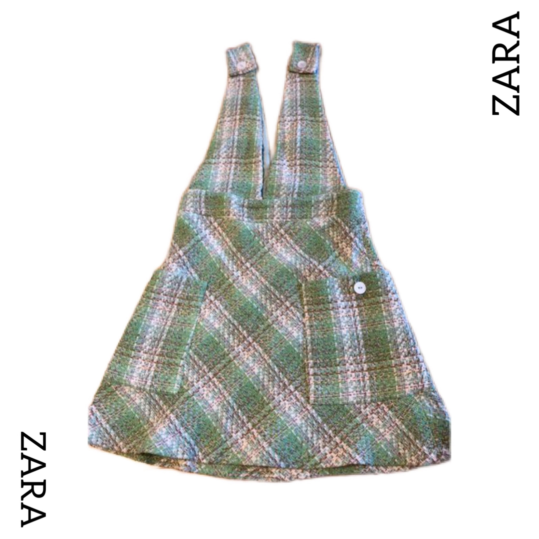 ZARA ツイード　スカート レディースのスカート(ひざ丈スカート)の商品写真
