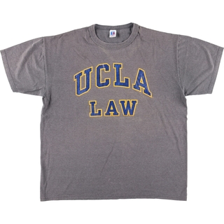 古着 90年代 ラッセル Russell UCLA  カリフォルニア大学  ロサンゼルス校 カレッジTシャツ メンズXL ヴィンテージ /eaa436020(Tシャツ/カットソー(半袖/袖なし))