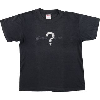 ヘインズ(Hanes)の古着 90年代 ヘインズ Hanes GUESS ゲス JEANS 半袖 ロゴTシャツ メンズS ヴィンテージ /eaa436099(Tシャツ/カットソー(半袖/袖なし))