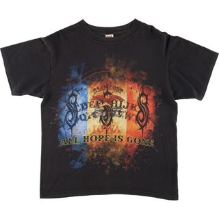 アンビル(Anvil)の古着 アンビル Anvil SLIPKNOT スリップノット バンドTシャツ バンT メンズM /eaa440847(Tシャツ/カットソー(半袖/袖なし))