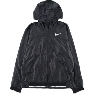 ナイキ(NIKE)の古着 ナイキ NIKE フード付き ウインドブレーカー メンズL  /eaa435788(ナイロンジャケット)