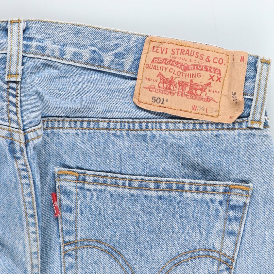 Levi's(リーバイス)の古着 リーバイス Levi's 501 ストレートデニムパンツ メンズw34 /eaa436958 メンズのパンツ(デニム/ジーンズ)の商品写真