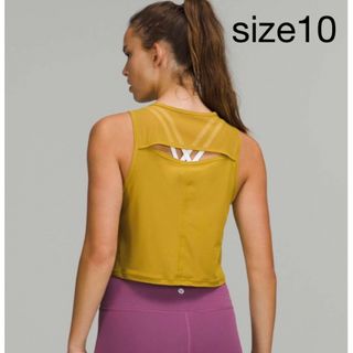 lululemon - 新品 ルルレモン Sculpt Cropped Tank（サイズ10）