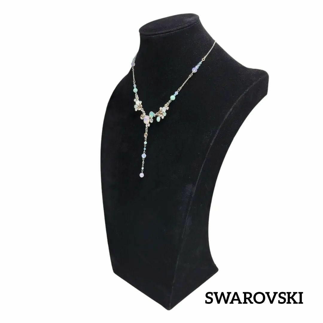 SWAROVSKI(スワロフスキー)のSWAROVSKI ネックレス マルチカラー シルバー レディースのアクセサリー(ネックレス)の商品写真