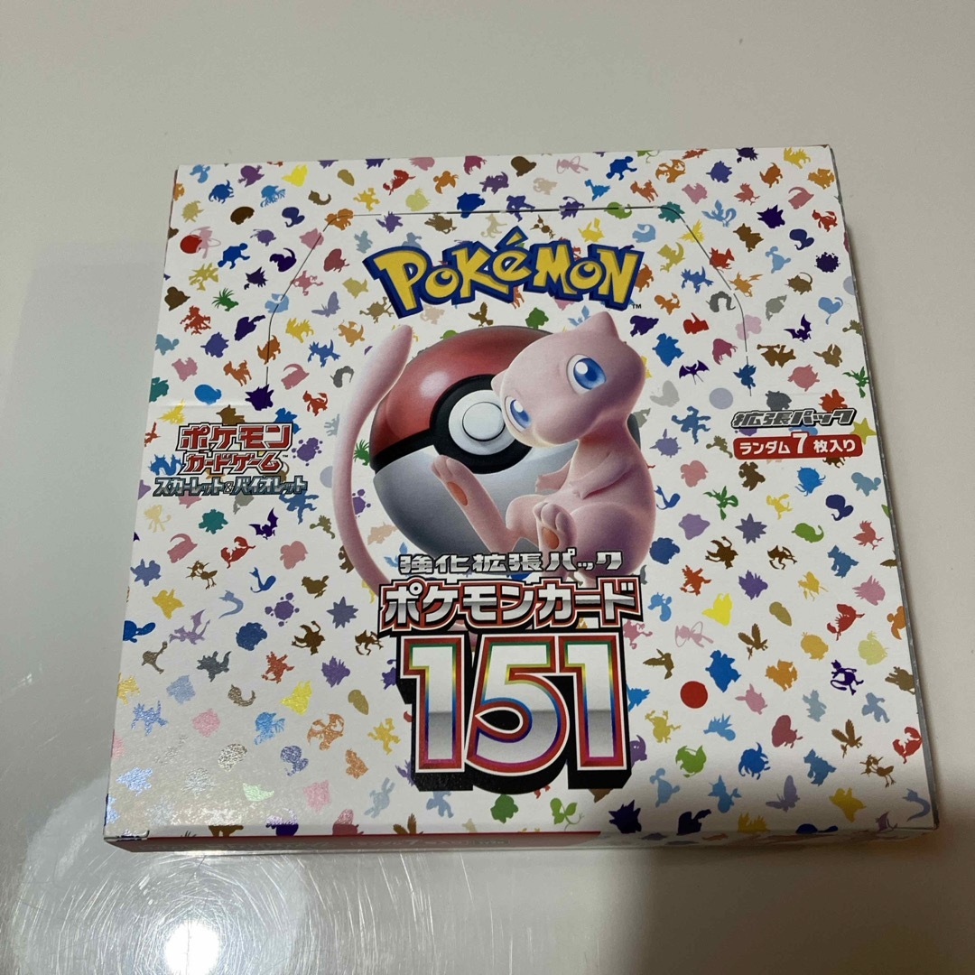 ポケモン(ポケモン)のポケモンカード 151 未開封1BOX シュリンクなし エンタメ/ホビーのトレーディングカード(Box/デッキ/パック)の商品写真