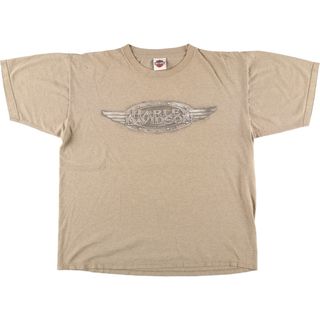 ハーレーダビッドソン(Harley Davidson)の古着 00年代 ハーレーダビッドソン Harley-Davidson モーターサイクル バイクTシャツ USA製 メンズXL /eaa411574(Tシャツ/カットソー(半袖/袖なし))