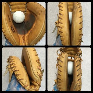 Louisville Slugger - 一般 大人用 軟式 野球 グローブ キャッチャーミット ◯使用感強い為 セール品