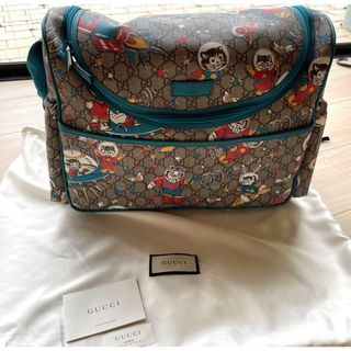 グッチ(Gucci)のグッチ⭐️マザーズバック（スペースキャット）(ショルダーバッグ)